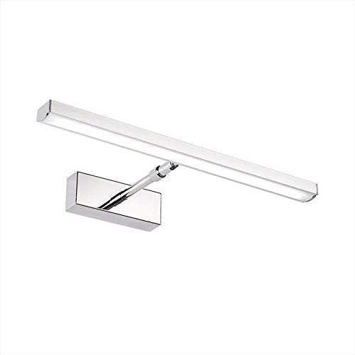 Preisvergleich Produktbild Wghz Moderne Kurze LED-Spiegel Licht Edelstahl versenkbare Badezimmerschrank Wandleuchte Kosmetik, L45Cm / Warmweiß