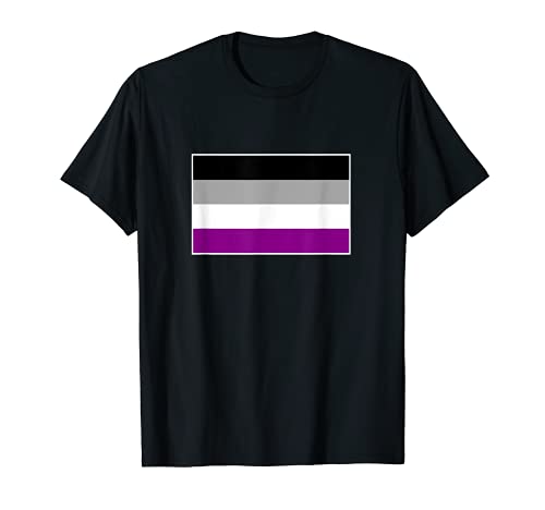 Asexuality Bekleidung A Sexuell LGBTQ Asexuell Regenbogen T-Shirt