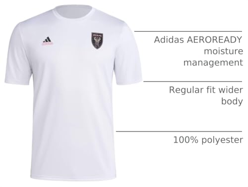 Image of adidas Men's Inter Miami CF Local Pop Short Sleeve Pre-Game T-Shirt