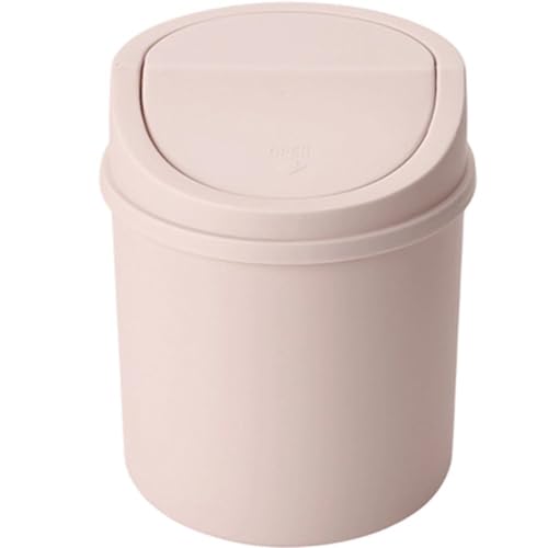 Mini caneca de basura con tapa para escritorio