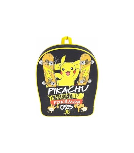 Mochila Pikachu Pokemon 30cm de Alta Calidad