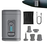 Convient pour de nombreuses occasions : avec éclairage LED intégré, il garantit une visibilité optimale pendant le gonflage ou le dégonflage, ce qui le rend parfait pour une variété d'articles gonflables