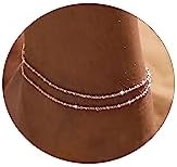 Sewyer Gold Layered Ankle Bracelets for Women 14K Gold Plated Layering Anklet Lip Lace Link Anklets Set Summer Jewelry Gift Women