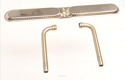 Music City Metals 11512-76412 Stainless Steel Burner Replacement for Select Gas Grill Models by Charbroil, Kenmore and Others