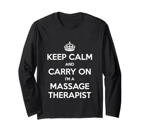 Keep Calm and Carry On I'm a massage Therapist - �ʔ��� ����T�V���c