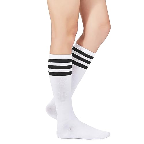 Image of American Trends Women Softball Socks Knee High Tube Socks Long Baseball Soccer Socks for Youth Girls