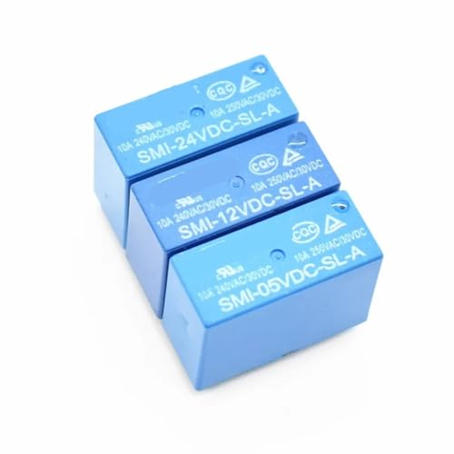 Relais de puissance SMI-12VDC-SL-A 10A 4 broches composant électronique commutation 12V