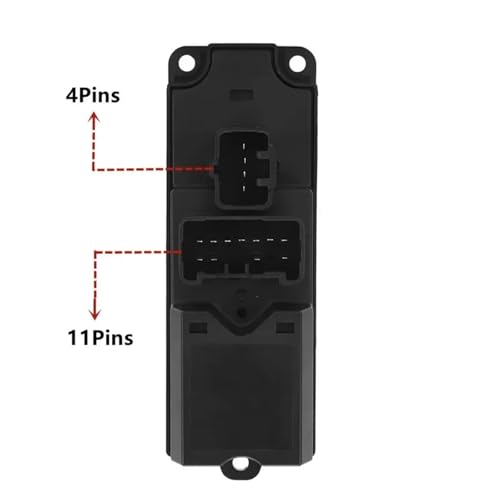 Botón de interruptor de ventana eléctrico de coche para sustitución en modelos BT50 3