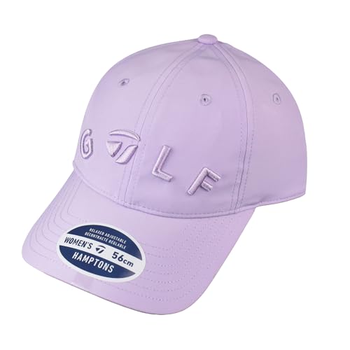 TaylorMade Golf 2026 Hamptons Womens Hat Purple Cloud Adjustable