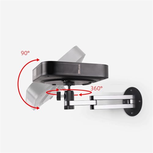 Soporte proyector pared de aluminio resistente y colgador compacto duradero 5