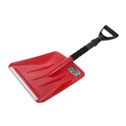 Aluminum Alloy Handle Retractable Car Snow Shovel Plastic