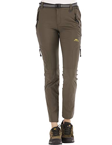 DAFENGEA Women's Hiking Pants Outdoor Lightweight Athletic Waterproof Quick Dry Climbing Cargo Pants