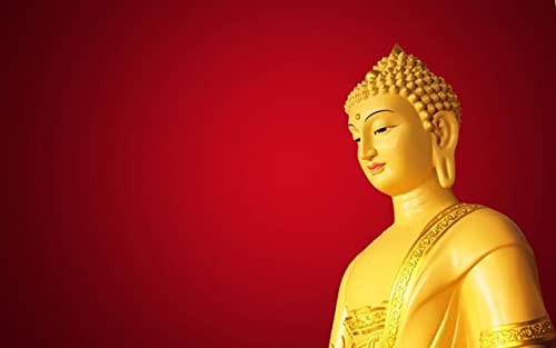 Toile art peintures sur le mur bouddha avec impression haute définition