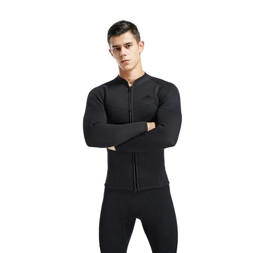 Wetsuits Pants Long 3mm Neoprene Top Jacket Keep Warm for Water Sports Surfing Swimming Snorkeling miniatura 1