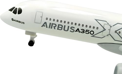 Image of Airbus A350 Xwb Diecast Aeroplane Model With Landing Gear, 18Cm, Multicolor
