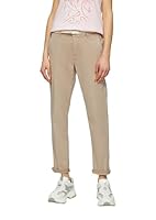 s.Oliver Chino mit geflochtenem Gürtel und Garment Dye
