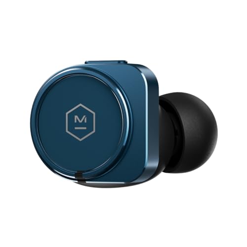 Image of Master and Dynamic MW09 True Wireless Earphones Bluetooth Noise Cancelling Headphones /Earbuds Blue