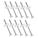 ERINGOGO 10個ベビーゲート用 換パーツ 螺旋ロッド 取り付 簡 で 定 固定が可