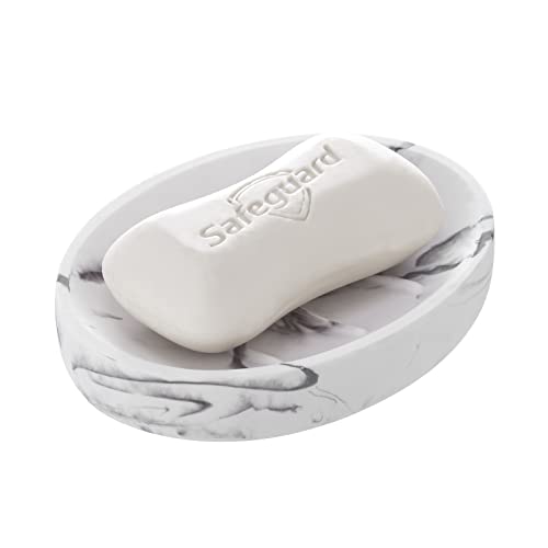 Iniunik Resin Soap Dish, Bar Soap Holder Shower Soap Dishes For Bar Soap, Marble Look Soap Bar Holder Soap Tray Soap Saver For Shower Bathroom Kitchen Sink #TOP3