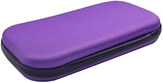 EVA Hard Stethoscope Case, Stethoscope Storage Box, Multi-Function EVA Carry Storage Organizer Box Bag with Extra Mesh Pockets for Small Accessories,Device NOT Included(Purple)
