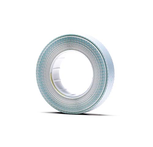 HERMA 1067 Kleberoller doppelseitig nachfüllbar ablösbar, 15 m, selbstklebender Klebeband Roller für Fotoalbum, Scrapbook, Fotobuch, Basteln, Schule & Büro, blau