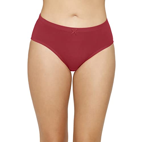 Image of Amante Solid Mid Rise Hipster Panty (Pack of 3)