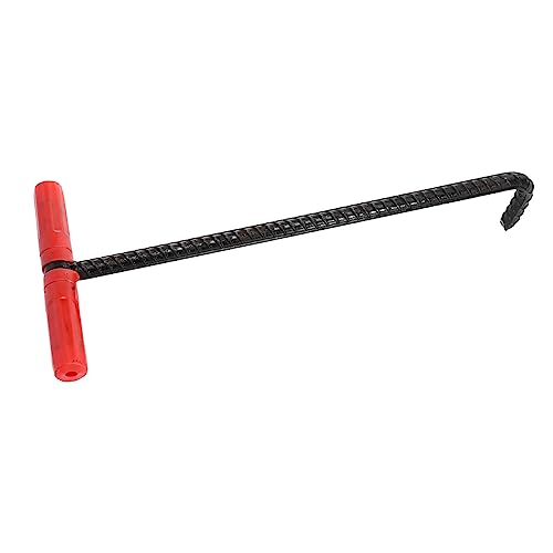 CHILDWEET Shaped Manhole Cover Hook Sturdy Hook for Lids Heavy-Duty Lifting for Outdoor Use for Shed and Rebar Applications