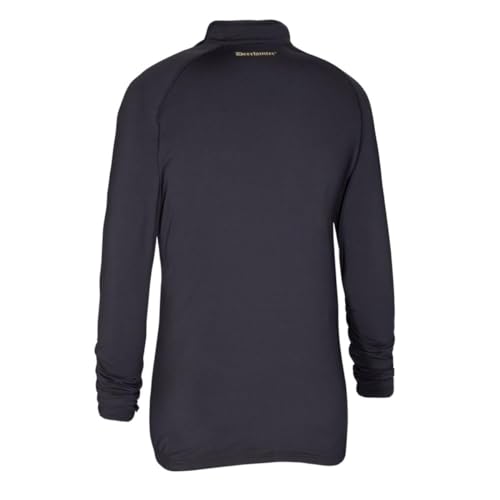 Deerhunter Heat Undershirt with Zip-Neck Black