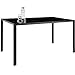 TecTake Conjunto de Mesa y 6 sillas de Comedor (Negro | No....