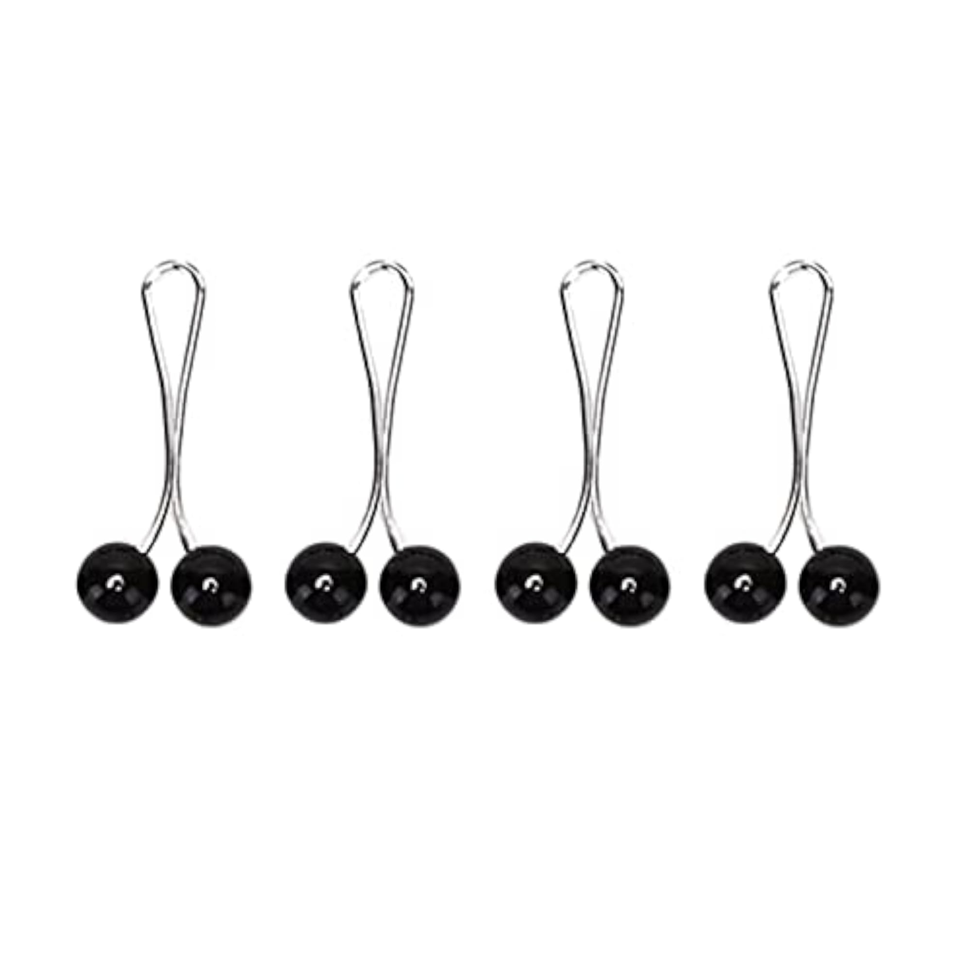 12X Pearl Safety Pin Brooches for Hijab and Shawls