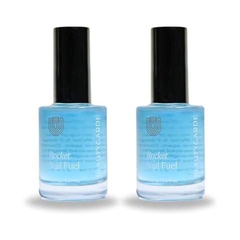BeautyGARDE Rocket Nail Fuel Duo – 2-Pack Nail Repair, Strengthening, and Growth Treatment, Vegan, 21-Free Nail Strengthener for Damaged Nails, Nourishes & Repairs Nails from Gel, Dip & Acrylic Damage Cover