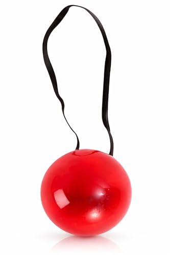 Clown Nose | Party Supplies & Decorations | Fun Accessories for All Ages | Great for Events & Parties (Light Up) (Red)