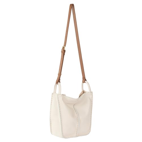 Image of The Sak Los Feliz Crossbody Purse - Women's Leather Handbag For Everyday & Travel - Cross Body With Adjustable Shoulder Strap