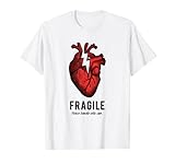 Broken Heart T Shirt Breakup Gifts For Her & Him
