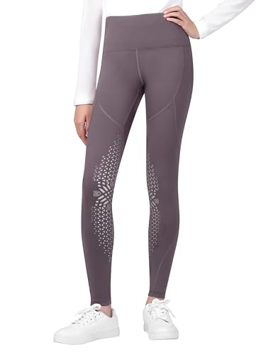 Pantalon d'équitation pour filles avec patch au genou Harrison Howard