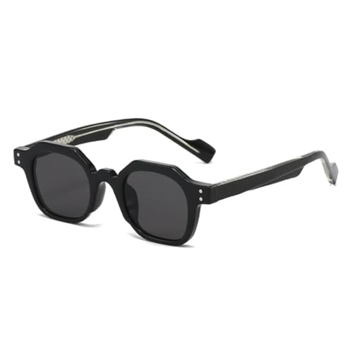 Lunettes de soleil homme style rétro vert olive pour terrasses et conduite