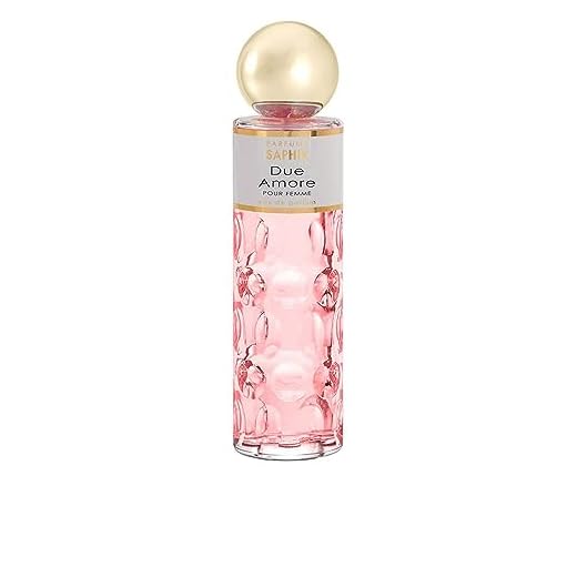 PARFUMS SAPHIR Due Amore - Eau de Parfum con vaporizador para Mujer - 200 ml