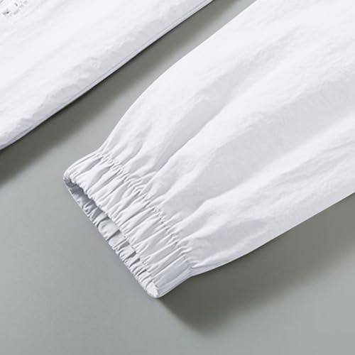 Lightweight Jacket Men Windbreaker Bomber Casual Zip Up Outerwear with Stand Collar for Travel3