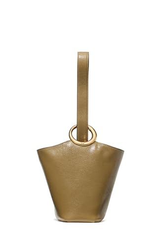 Kate Spade New York Halo Glazed Leather Mini Bucket