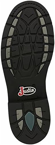 Justin Men's Superintendent Western Boot Square Toe Brown 10.5 D | Image 6