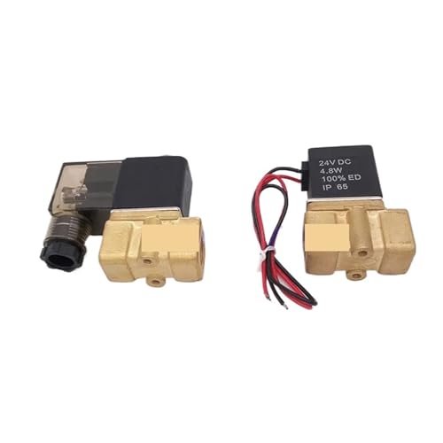 Électrovanne laiton de précision 2P025-08 1/4" AC220V à câbles intégrés