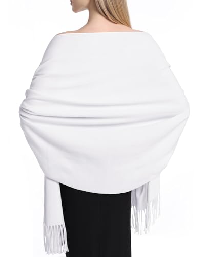 Sofier Pashmina Shawls And Wraps for Women for Evening Dress Warm Winter Scarf Wedding Bride Bridesmaid Gifts Cashmere Feel