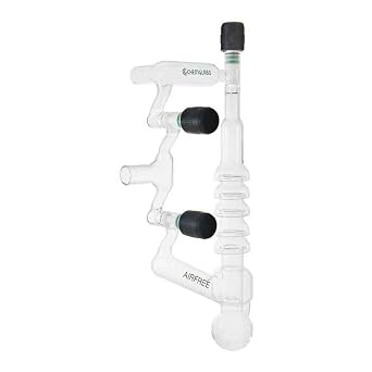 Chemglass AF-0460-01 Series AF-0460 Oil Diffusion Pump with Bypass, Left Handed, Airfree, Schlenk