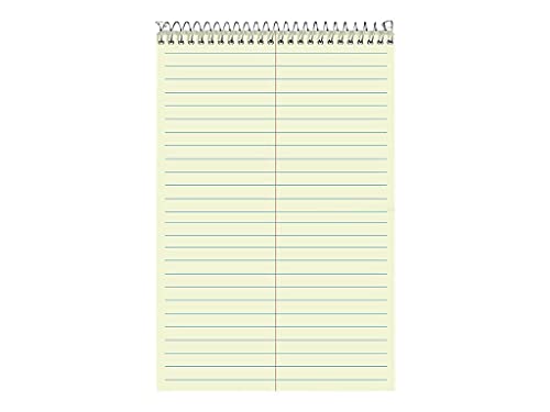 Bloc-notes sténo vert Gregg rule 60 feuilles lignées pour le bureau - 2