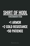 Funny RPG Gaming XP Loot Item Geek Investor Crypto Hodl Notebook: Transaction Log Ledger, Air Drop Tracker, Passwords Book for New and Experienced Traders 6x9 110 Page Gift Journal