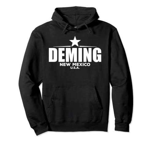 Deming New Mexico Retro Vintage Sudadera con Capucha