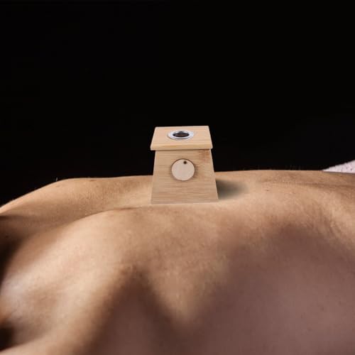 Caja de Moxibustión Smokeless COLLBATH Classic de Bambú, Herramienta Terapéutica para Calentamiento y Masaje miniatura 5
