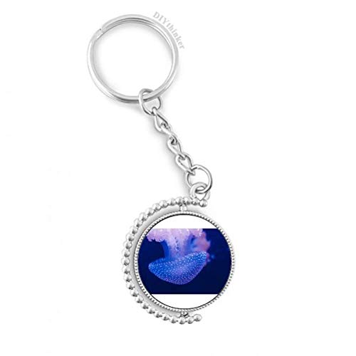 Méduse clé anneau porte-keyholder rotatif pour ne plus perdre vos clés de mer