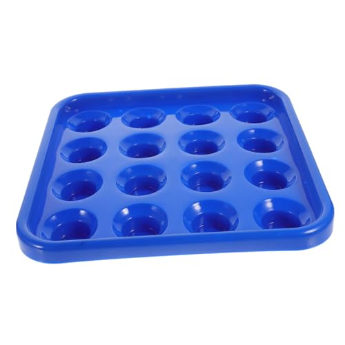 POPETPOP Billiard Storage Tray Pool Billiard Accessories Balls Snooker Pool Ball Holders Billiard Ball Holder Tray Plastic Storage Tray Desktop Billiard Tray Billiard Carrying Tray