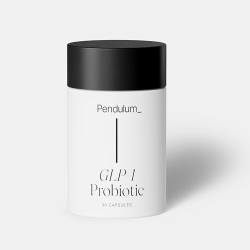 Pendulum GLP-1 Probiotic Supports Appetite Control and Craving Management Naturally | Improves Regularity & Gut Health with Akkermansia & Other Strains (30 Capsules)